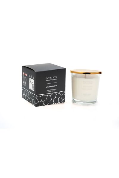 SCENTBOX Warm Hearts | Kokulu Bardak Mum - Scented Candle | 120 gr