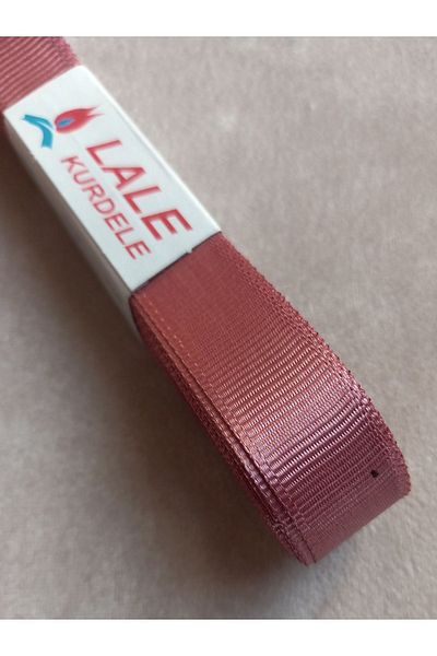 yörük tuhafiye 10 Meters Dried Rose Grosgrain Ribbon - 2 cm One Ball