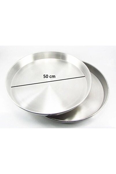 Home Alüminyum Baklava Börek Kek Fırın Tepsi 50 Cm