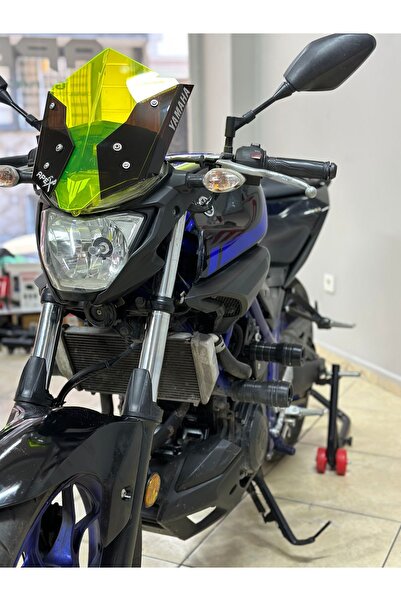 Yamaha SP-YAMAHA MT25 SPOR ÖN CAM( SPERLİK NEON YEŞİL SİYAH)