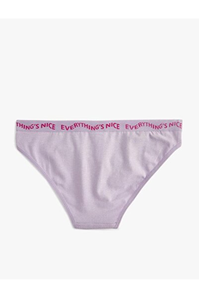 Koton Women's Printed Cotton Panties