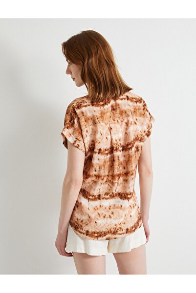 Koton Γυναικείο κοντομάνικο πουκάμισο