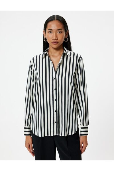 Koton Дамска риза с дълъг ръкав