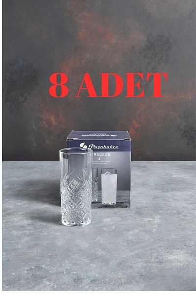 Paşabahçe Timeless 180cc 8 Pieces Rack Cup