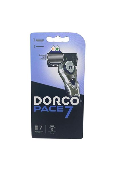 Dorco Pace7 - Razor with Blade and Movable Head