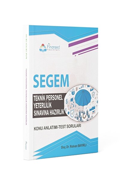 Finansed Yayınları Segem Teknik Personel Yeterlilik Sınavına Hazırlık Konu Anlatımı