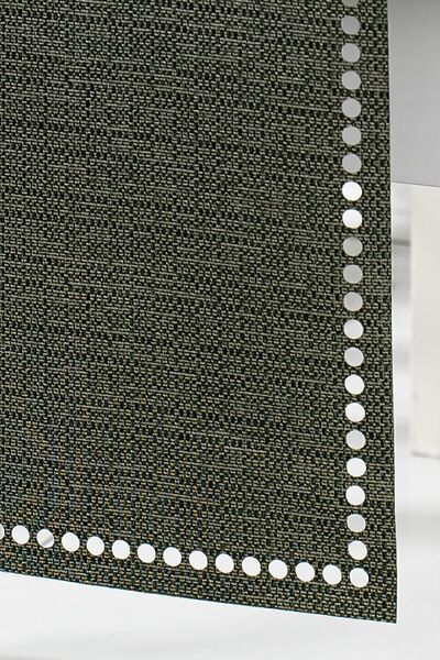 ÖZENEV Evine Özen Runner Amerikan Servis Masa Örtüsü 40x140 Cm Zümrüt Yeşili Çift Taraflı