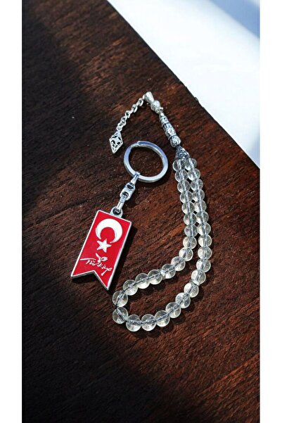 Ayver Set de 33 de modele de mărgele de rugăciune din sticlă cadou și breloc ...