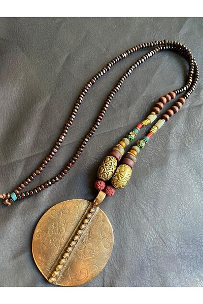 azra takı tasarım Handmade, Cast, Authentic, Ethnic, Women's Long Necklace
