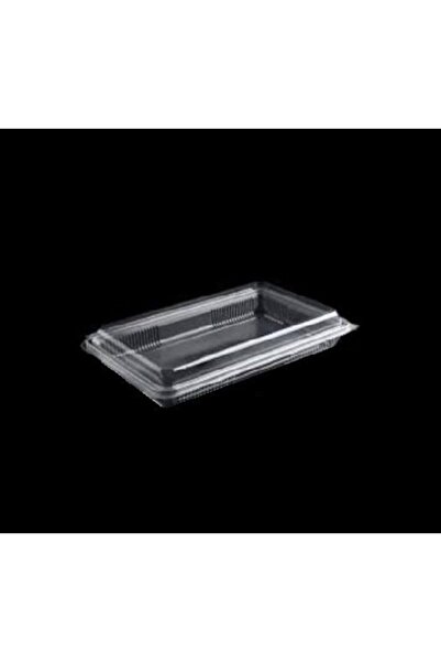 Genel Markalar Sızdırmaz Kilitli Baklava Baklava Kabı Sızdırmaz 500 Gr 100 Adet - Beyaz