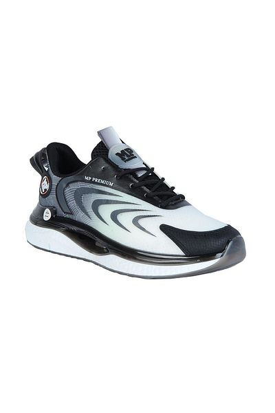 M.P. Mp 232-1224Mİ Black-Grey Premium Walking Running Men's Sports Shoes