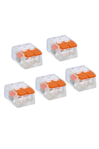 BK Teknoloji 2 Iletken Bağlantılı Çok Amaçlı Tırnaklı Buat Klemens - 5 Adet