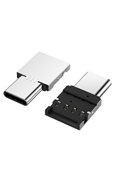 BK Teknoloji Mini Otg Usb Type-c Erkek To Usb Tip A Dişi Çevirici Adaptör