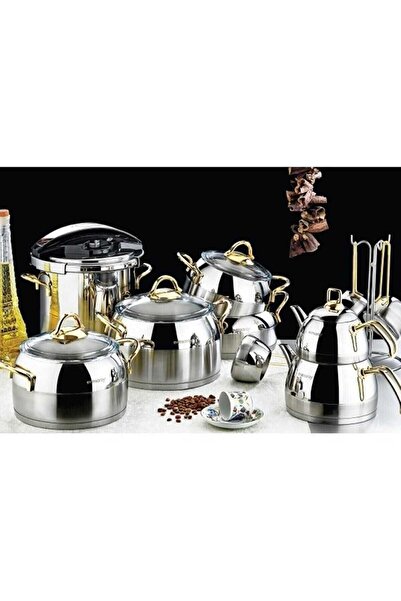 Evimsaray 18 Parça Venüs Altın Çeyiz Seti S-1566