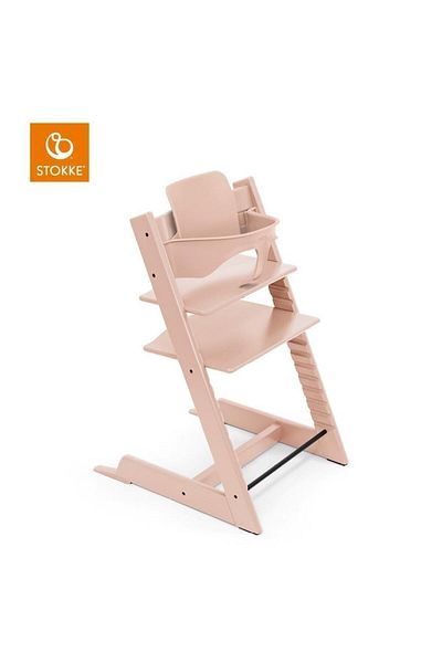 Stokke Tripp Trap High Chair Baby Set, Serene Pink