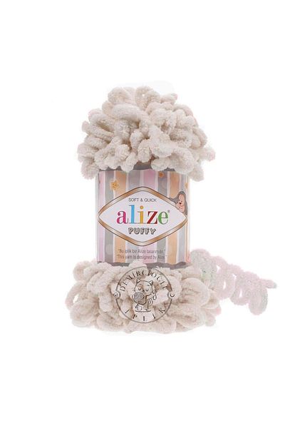 Alize Fire de tricotat manual umflate Pachet 5 599 - 100 gr 9 m Ață de tricotat cu degete