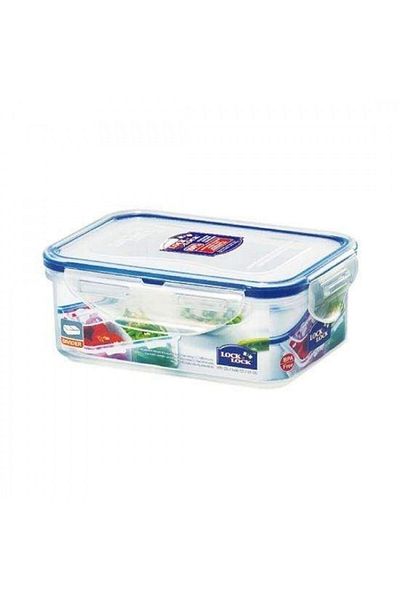 Lock & Lock Durable Plastic Food Container, 460 ml Capacity With Divider