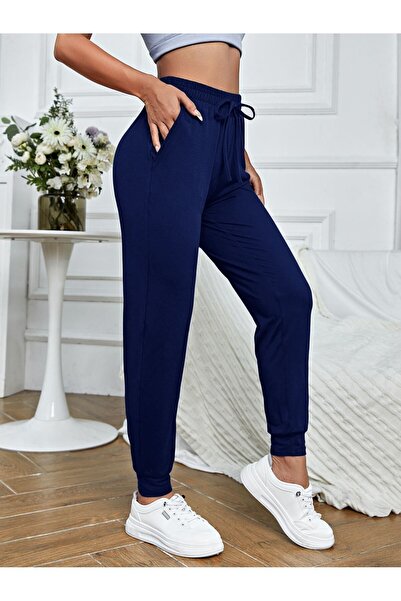 EYAX MODA Relaxed Cut Women's Sweatpants - Elastic Leg