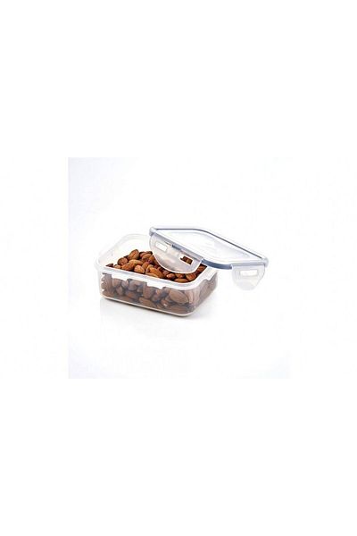 Lock & Lock Durable Plastic Food Container, 350 ml Capacity With Divider