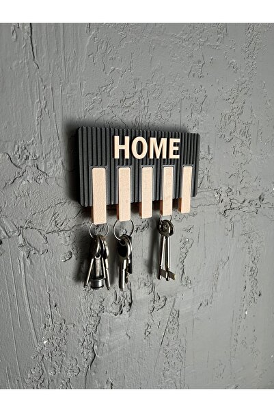 tufu.co Home Anahtarlık Askısı Duvar Süsü Plastik 16 x 8 x 1,5 cm