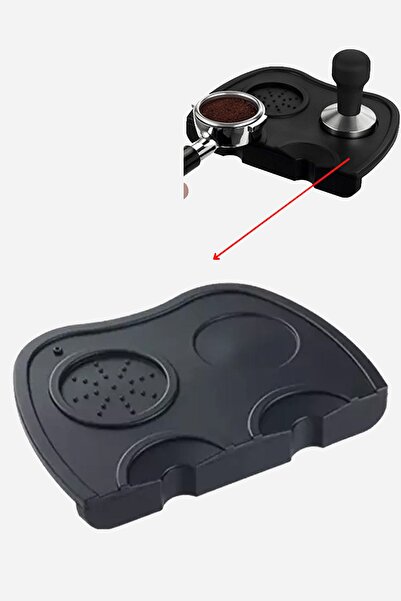 VODİNOX Cafe Bar Barista Ekipmanları Kahve Espresso Tamper Temper Tamping Mat Düz Taban Silikon