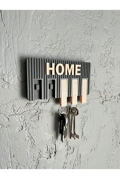 tufu.co Home Anahtarlık Askısı Duvar Süsü Plastik 16 x 8 x 1,5 cm