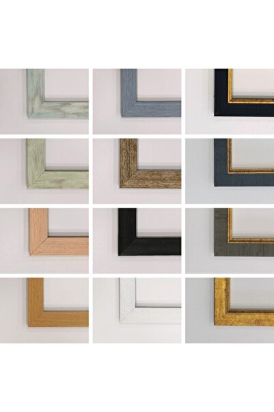 Tuğra Sanat Galerisi Standart A4 Çerçeve 21,0 X 29,7 Cm Iç Ölçü. Camlı Dekoratif Çerçeve