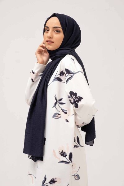 Şalland Шовковий синій шарф