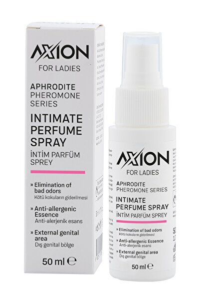 AXION İntim Genital Bölge Parfümü Afro Dizyak Etkili Kadınlar İçin 50 ML
