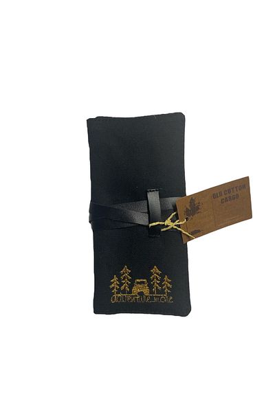 Old Cotton Vintage Unisex Quality Tobacco Cut Design Wallet Bag - 28 cm 19 cm