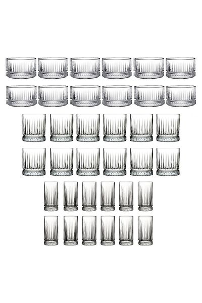 Paşabahçe Elysia 36 Piece Glassware and Bowl Set
