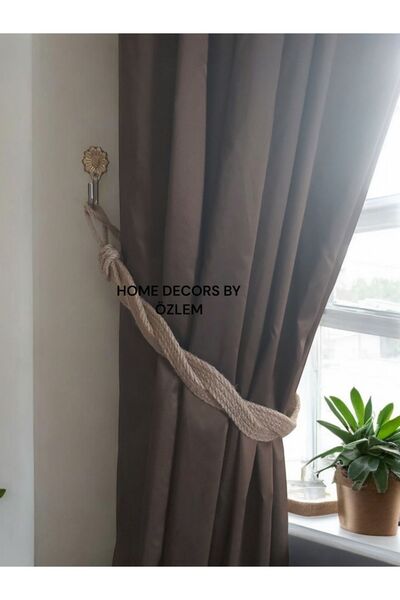 home decors by özlem 2 adet fon perde aksesuarı perde bağlama aparatı perde t...