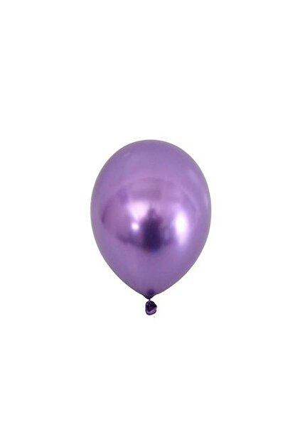 Partioutlet بالون كروم صغير بنفسجي 20 قطعة
