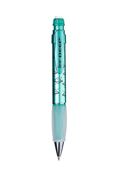 Serve Deep Versatil Metallic Green Pencil Space Themed