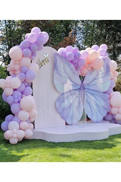 Çemrek Süs Parti Набір з 100 рожевих повітряних кульок