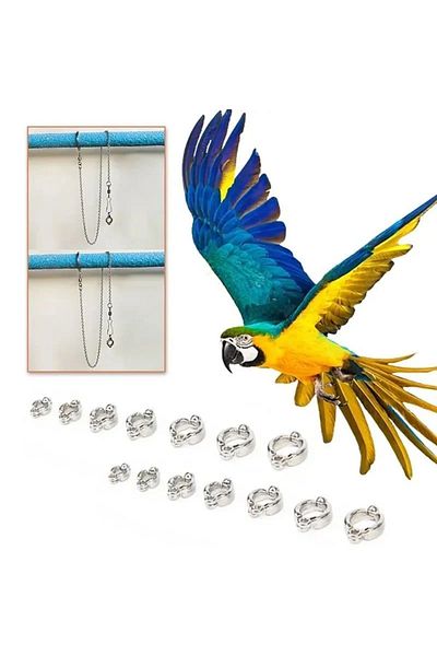 Ankara Yem Evi Jako Cockatoo and Amazon Parrot Outdoor Travel Apparatus