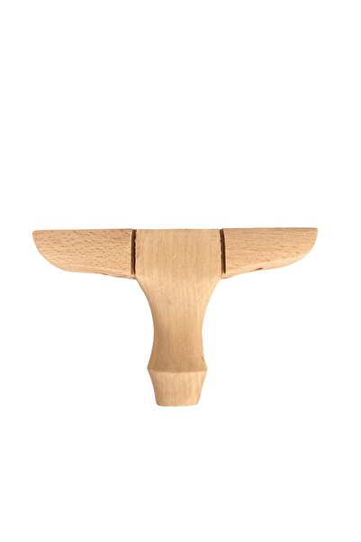 HİZMET AHŞAP Lükens Dolap,koltuk,komidin,konsol Için Orta Ayak 12cm
