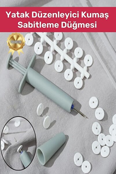 Pastimore Premium Yorgan Kılıfı Çarşaf Tutucu Sabitleyici Yatak Düzenleyici K...