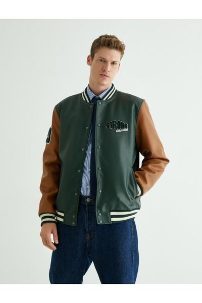 Koton Чоловіча шкіряна куртка