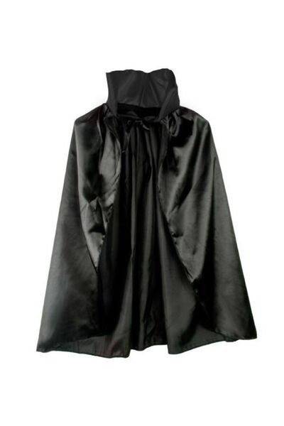 TOYFEST Star Wars Uzay Yolu Şavaşları Pelerinli Maskeli Darth Vader Çocuk Kostümü (7 - 14 YAŞ ARASI) - 90 Cm