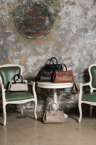 Çantacımstore Tan Kosta Leather Women's Shopper Bag