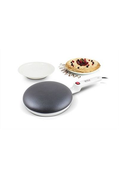 Sinbo Sp-5208 Crepe Maker and Pancake Machine 650 W 20 cm Silver 2 C / F 50