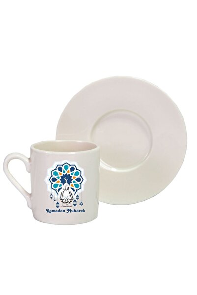 Hediyenza Ramadan Mubarak Ramadan Kareem Hadia fincan qahwa Design cu imprime...