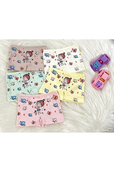 SWELLA 100% Cotton Athlete-Boxer for Girl - Princess Pattern