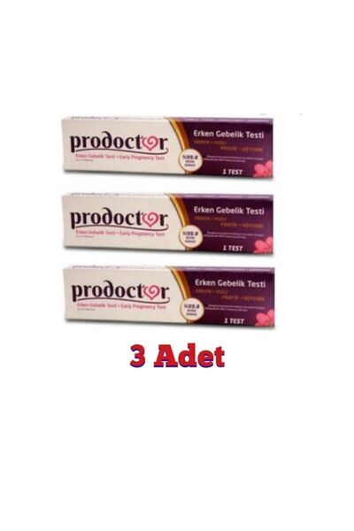 Prodoctor Erken Gebelik Testi 3 Adet