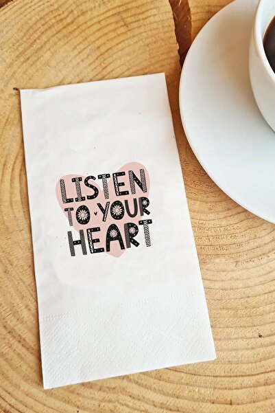 Hediyenza استمع إلى قلبك منديل العرض 015 20 قطعة