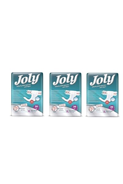 Joly Belbantlı Hasta Bezi Extra Large Xl 90 Adet 3 Paket