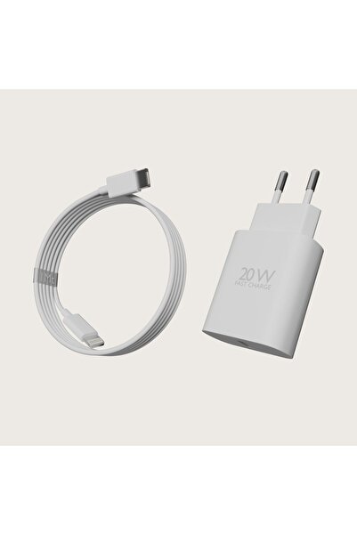 The Way Apple Iphone 15-16 /plus/pro , Ipad Uyumlu Type C 20 Watt Hızlı Şarj Adaptörü Ve Kablosu Şarj Aleti
