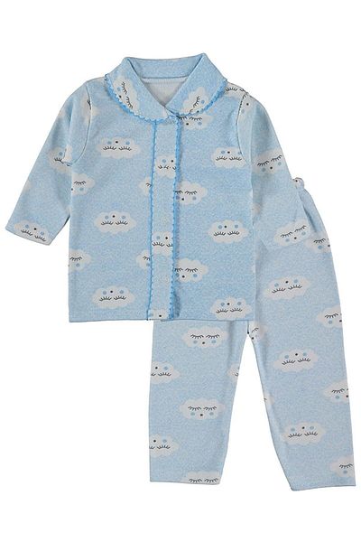 bebboo Dama Unisex Baby Blue Set