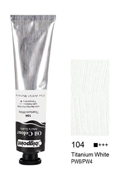 Bigpoint Yağlı Boya 45 ml. 104 Titanium White
